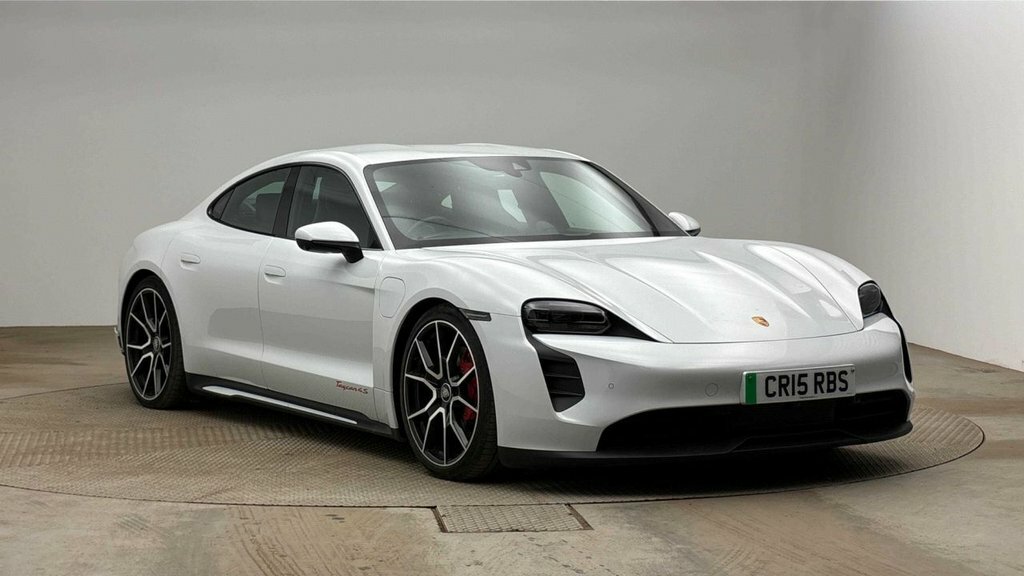 Porsche Taycan Saloon White