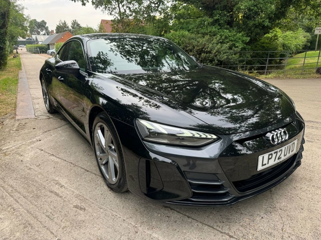 Audi E Tron GT Saloon Black