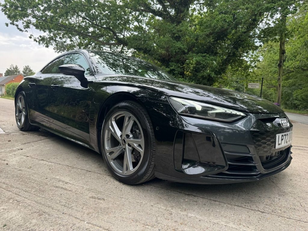 Audi E Tron GT Saloon Black