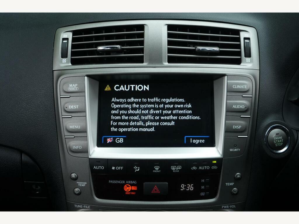 Lexus IS Saloon 2.5 Se 200808 Blue #30