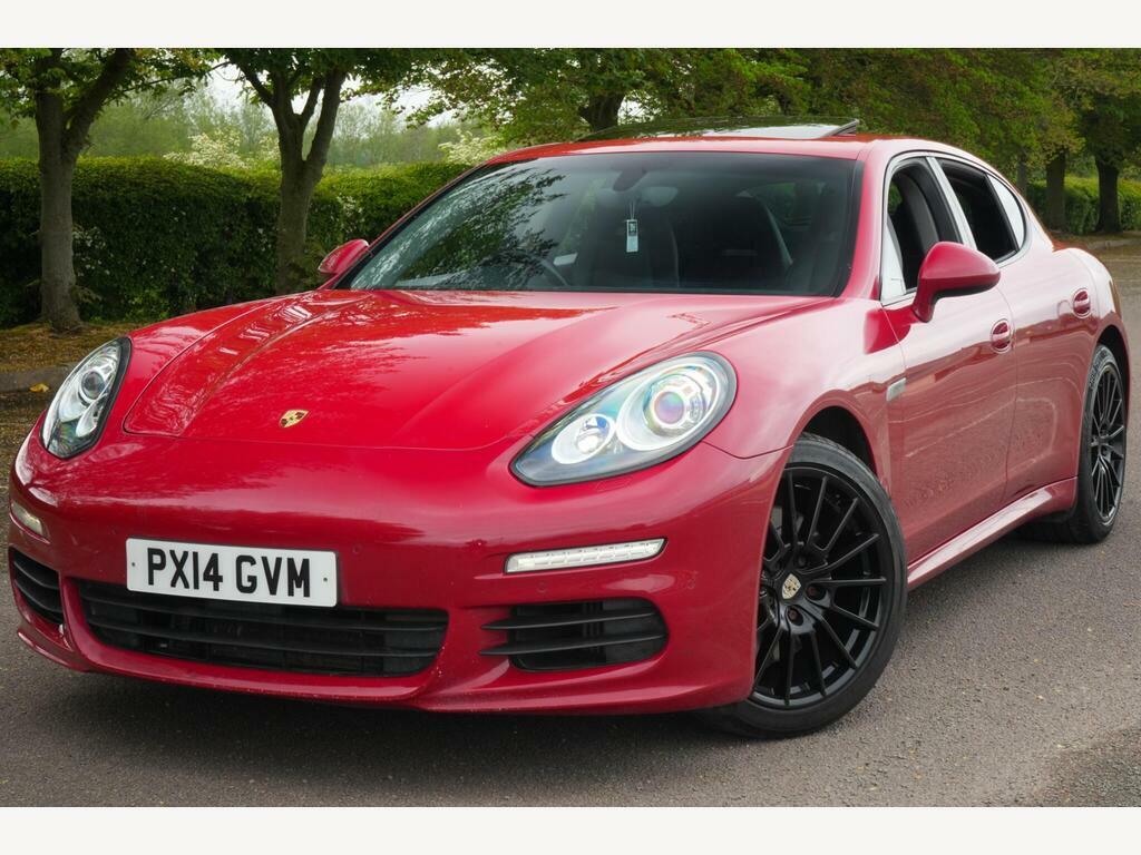 Porsche Panamera 3.0D V6 Tiptronics Euro 5 S S Red