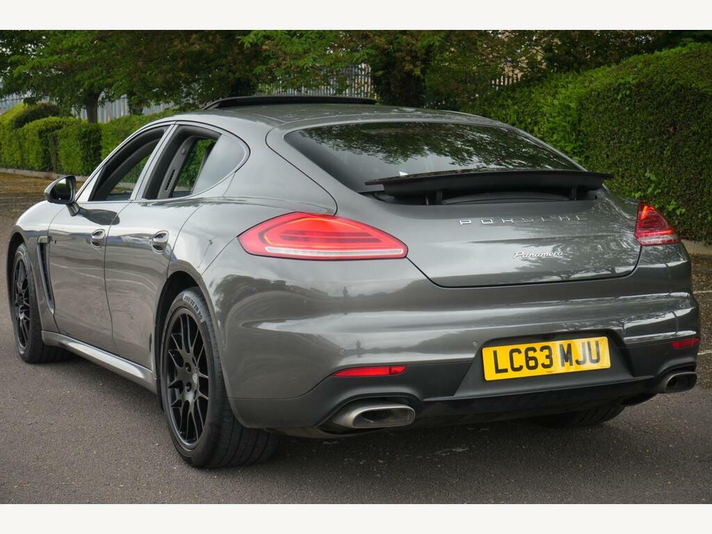 Porsche Panamera Coupe White #21