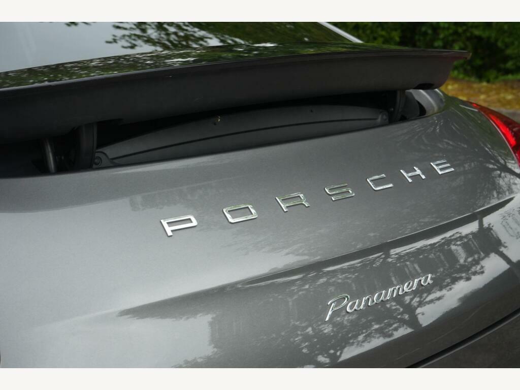 Porsche Panamera Coupe White #24