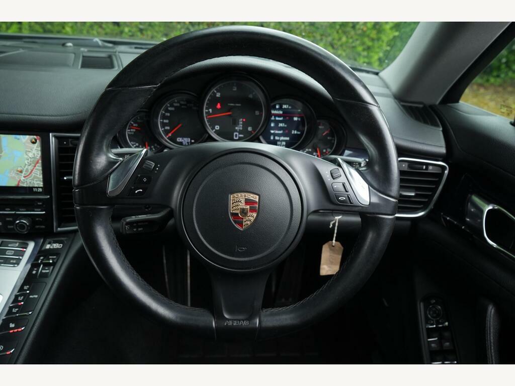 Porsche Panamera Coupe White #41