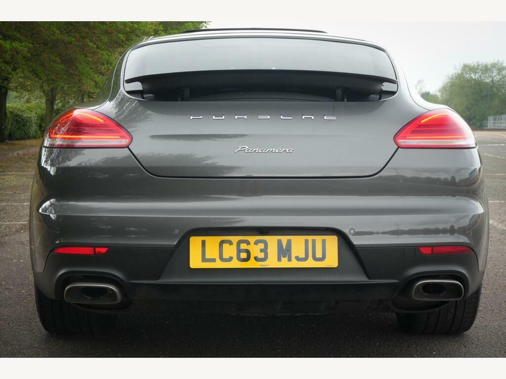 Porsche Panamera Coupe White #20