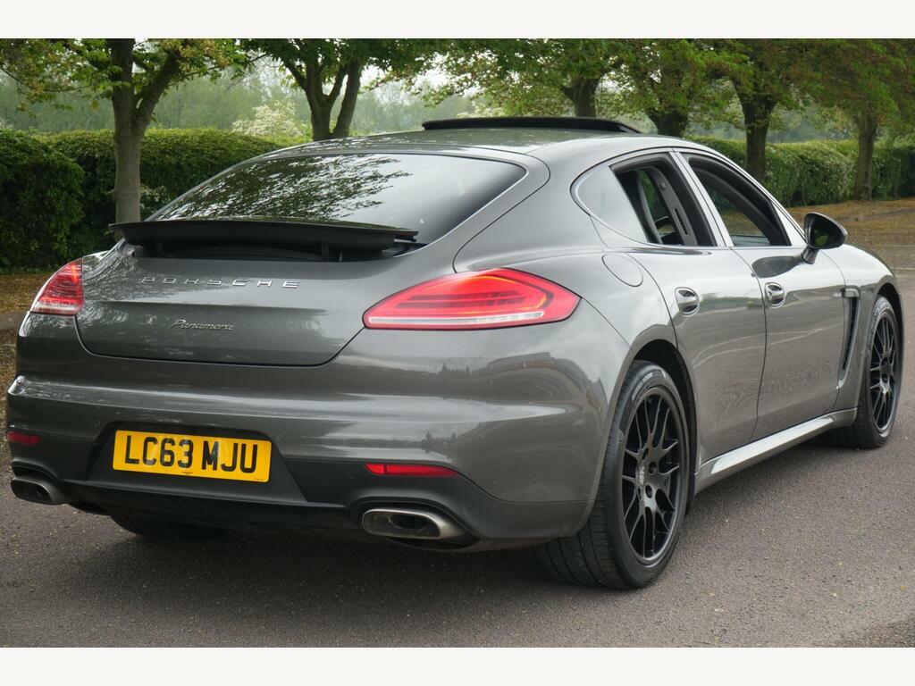 Porsche Panamera Coupe White #19