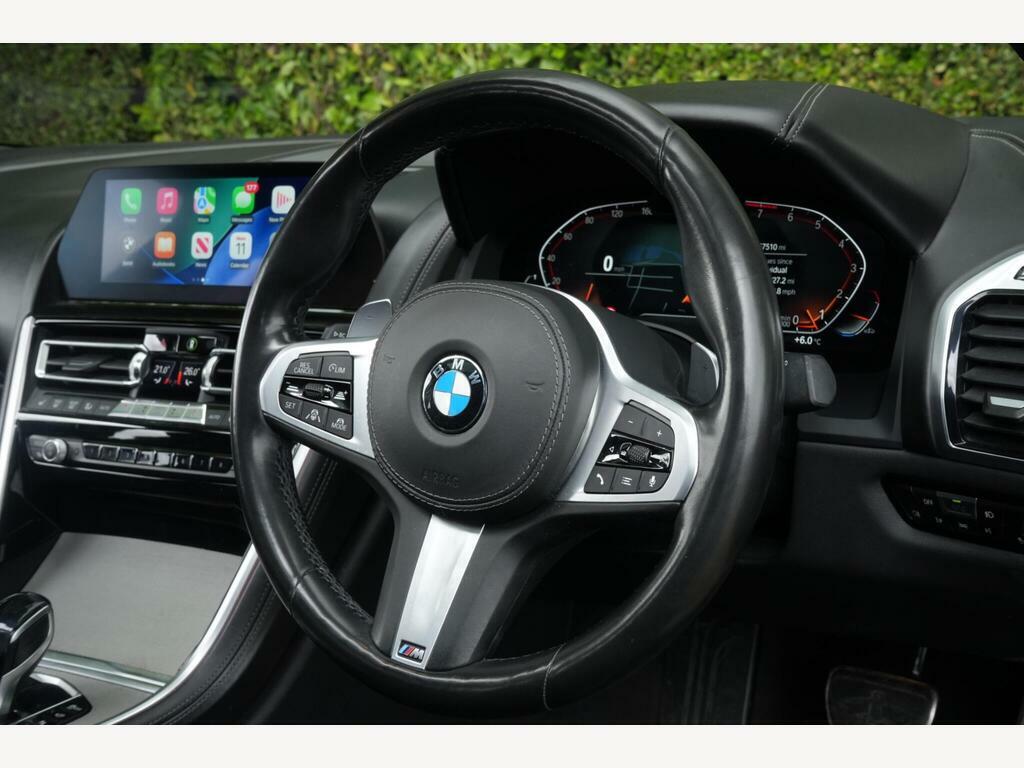 BMW 8 Series Gran Coupe 3.0 840I M Sport Saloon KN20AHJ Black #2