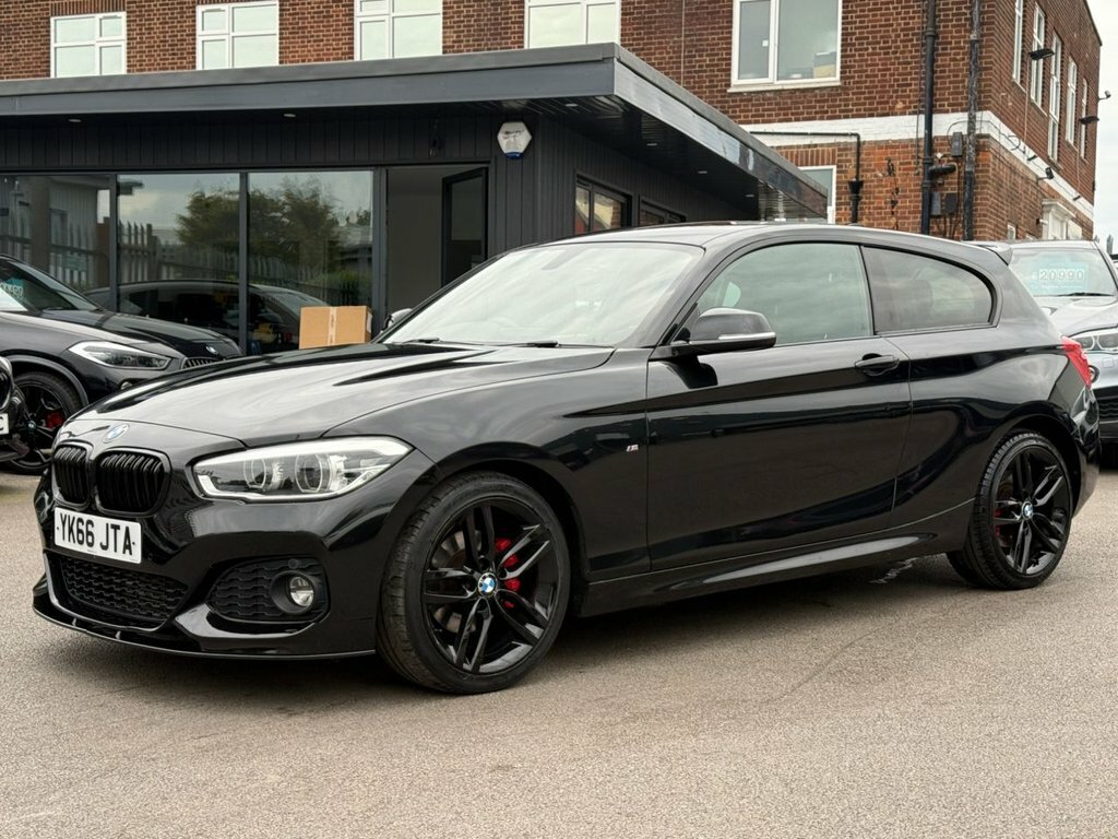 BMW 1 Series 2L M Sport YK66JTA Black #5