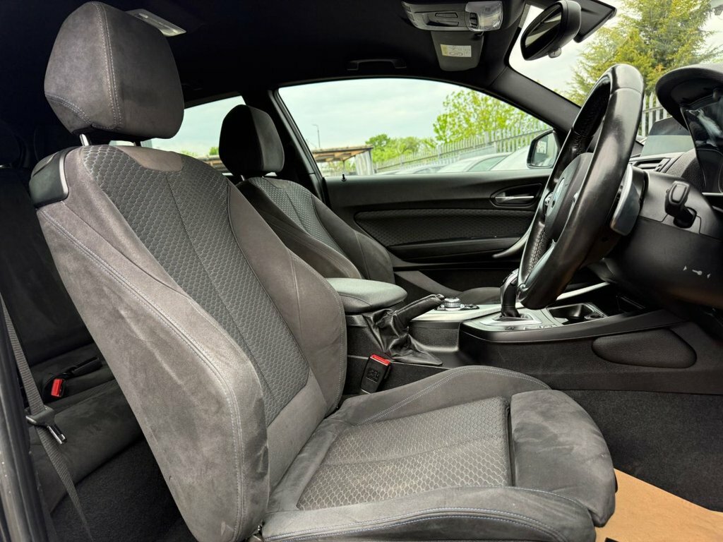 BMW 1 Series 2L M Sport YK66JTA Black #4