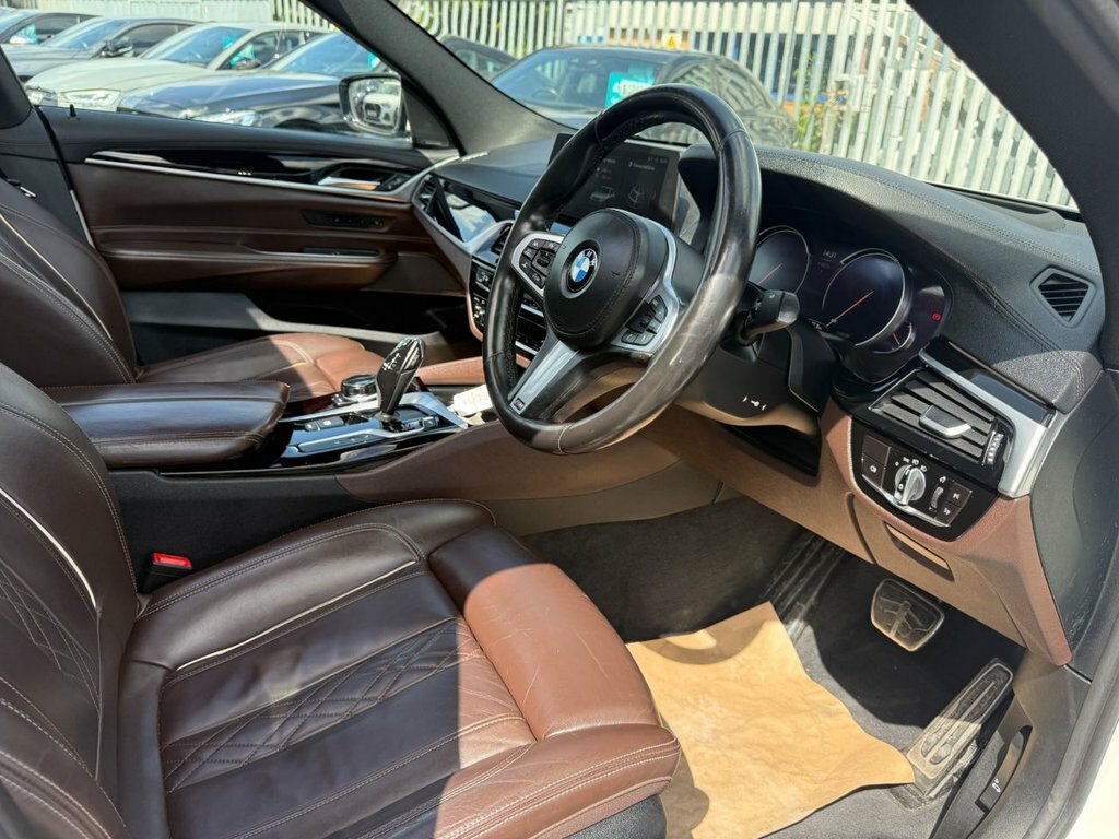 BMW 6 Series Gran Turismo Hatchback White #4