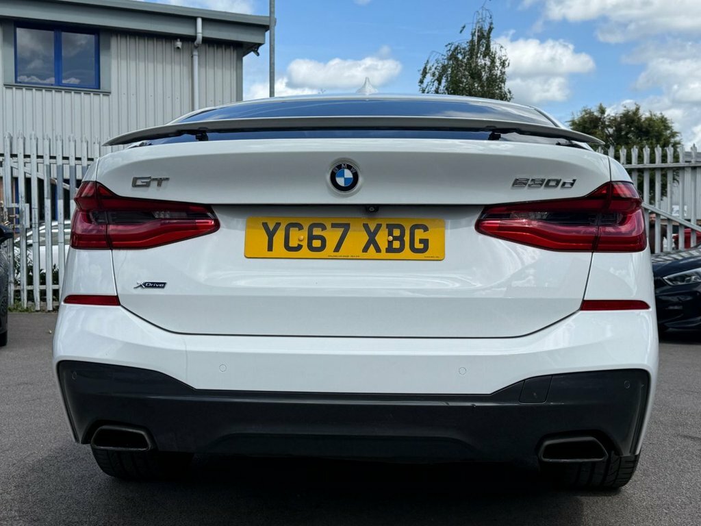 BMW 6 Series Gran Turismo Hatchback White #13