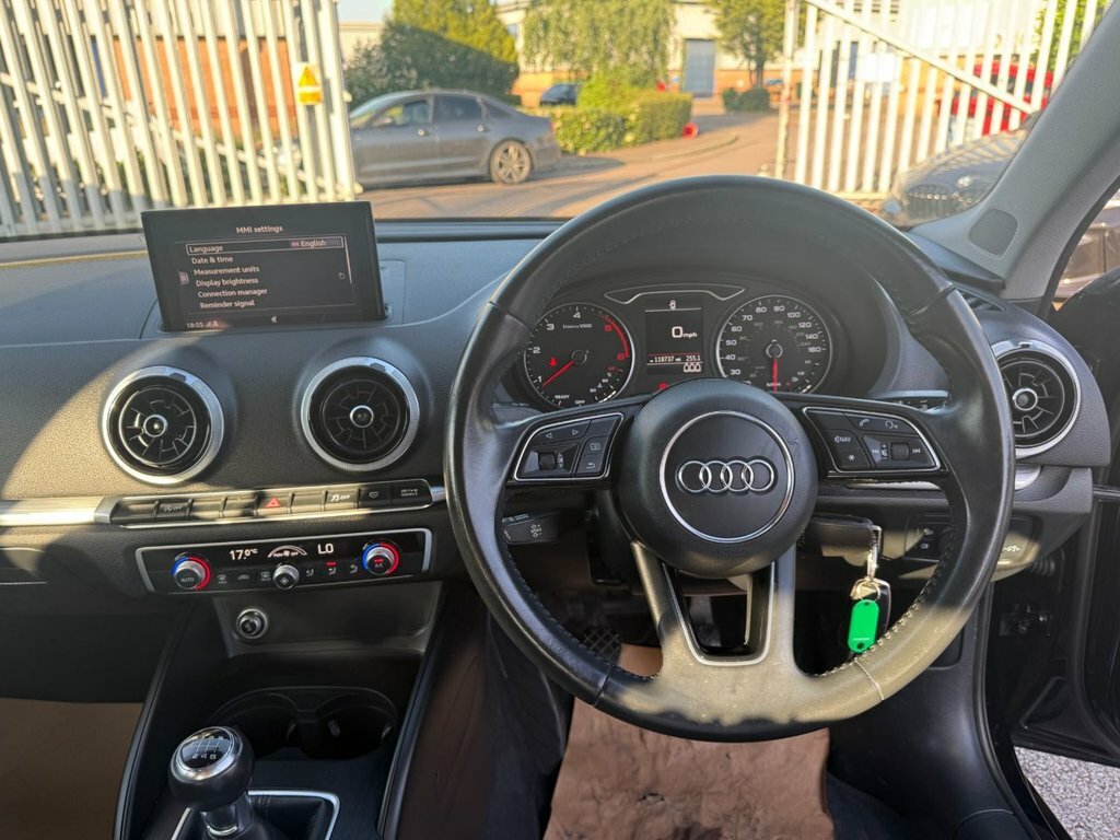 Audi A3 1.6L Sport VK67YCO Black #6