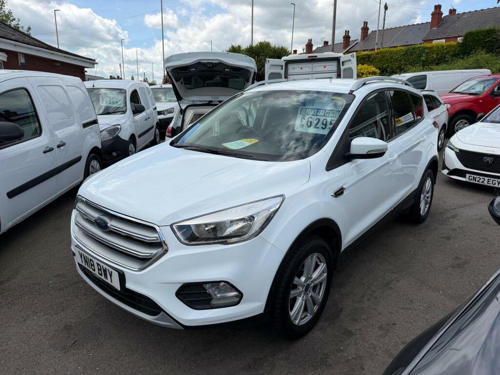 Ford Kuga 2.0 Tdci Ecoblue Zetec Awd Euro 6 Ss White