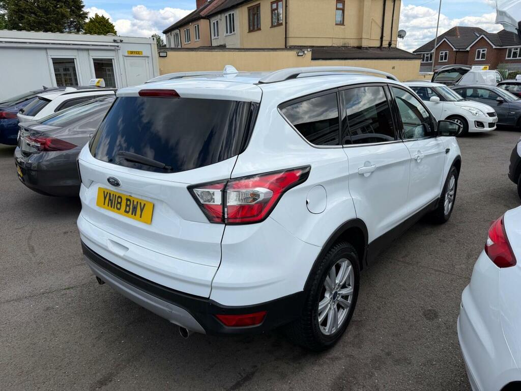 Ford Kuga 2.0 Tdci Ecoblue Zetec Awd Euro 6 Ss YN18BWY White #3
