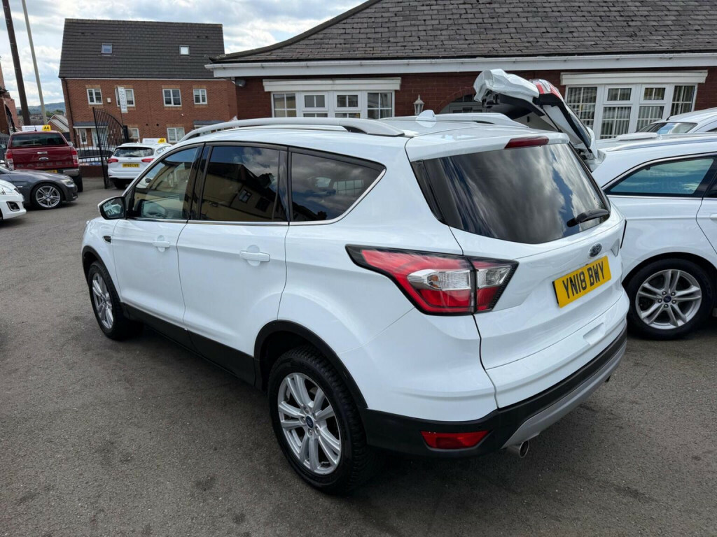 Ford Kuga 2.0 Tdci Ecoblue Zetec Awd Euro 6 Ss YN18BWY White #4