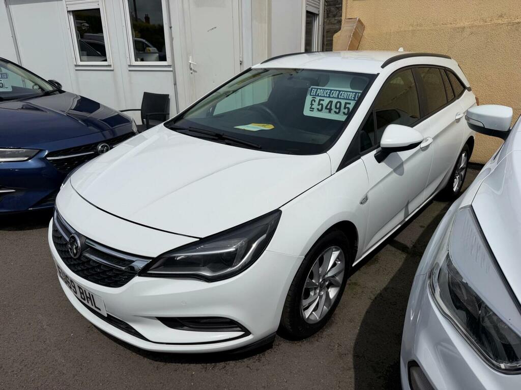 Vauxhall Astra 1.6 Cdti Blueinjection Design Sports Tourer Euro 6 White