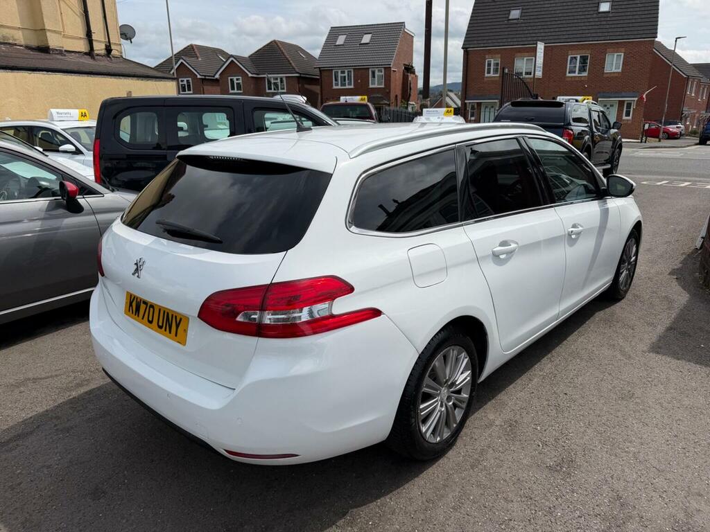 Peugeot 308 SW 1.2 Puretech Gpf Allure Euro 6 Ss KW70UNY White #3
