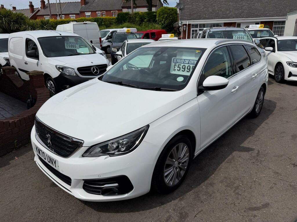 Peugeot 308 SW 1.2 Puretech Gpf Allure Euro 6 Ss White