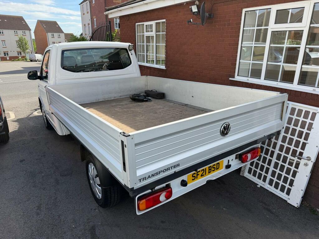 Volkswagen Transporter 2.0 Tdi T30 Low Loader Dropside Lwb Euro 6 Ss 2 SF21BSD White #3