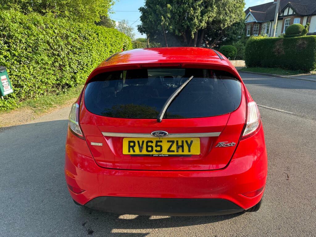 Ford Fiesta 1.0T Ecoboost Titanium Euro 6 S S RV65ZHY Red #6