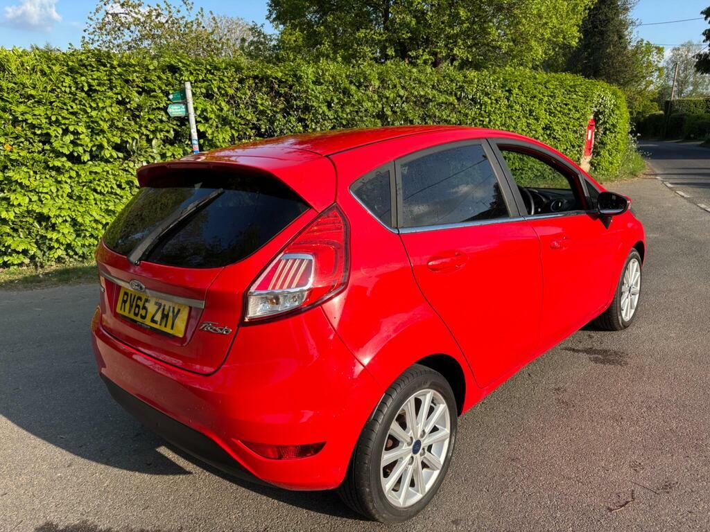 Ford Fiesta 1.0T Ecoboost Titanium Euro 6 S S RV65ZHY Red #5