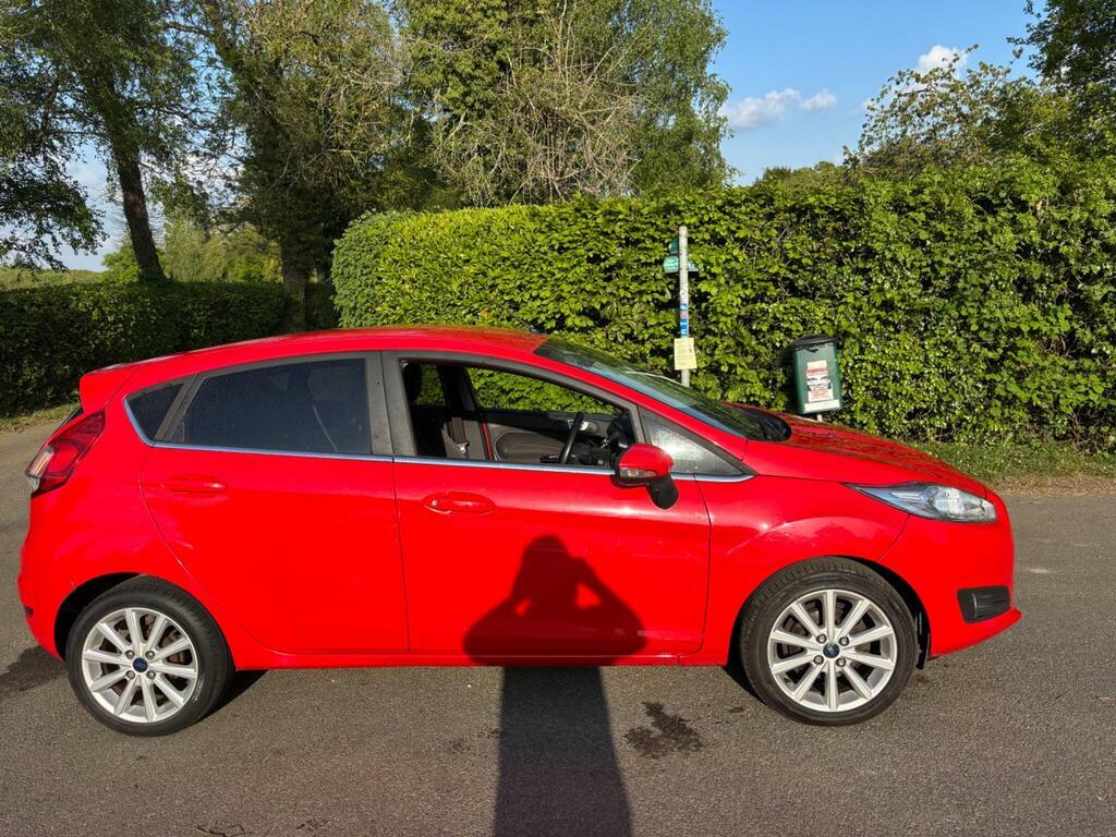 Ford Fiesta 1.0T Ecoboost Titanium Euro 6 S S RV65ZHY Red #4