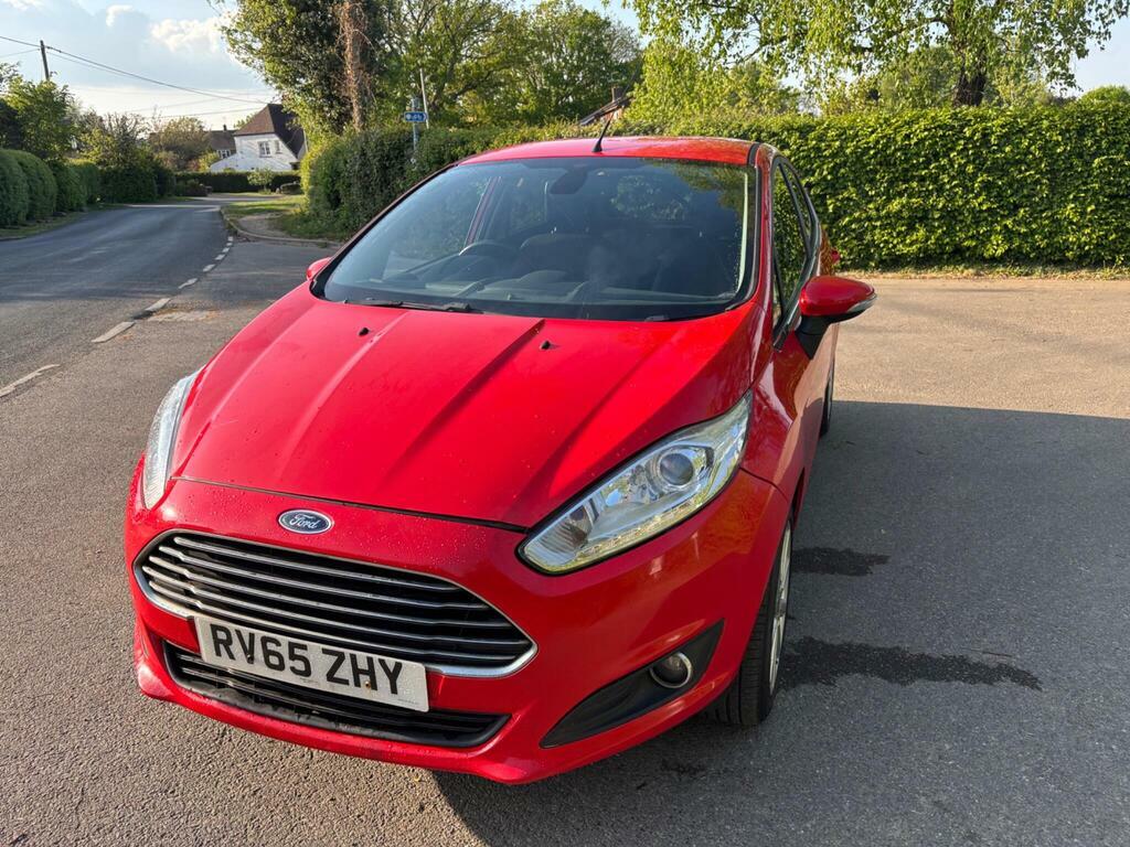 Ford Fiesta 1.0T Ecoboost Titanium Euro 6 S S RV65ZHY Red #3