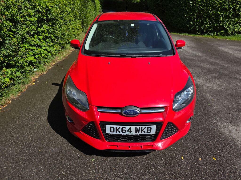 Ford Focus 1.0T Ecoboost Zetec S Euro 5 S S DK64WKB Red #2