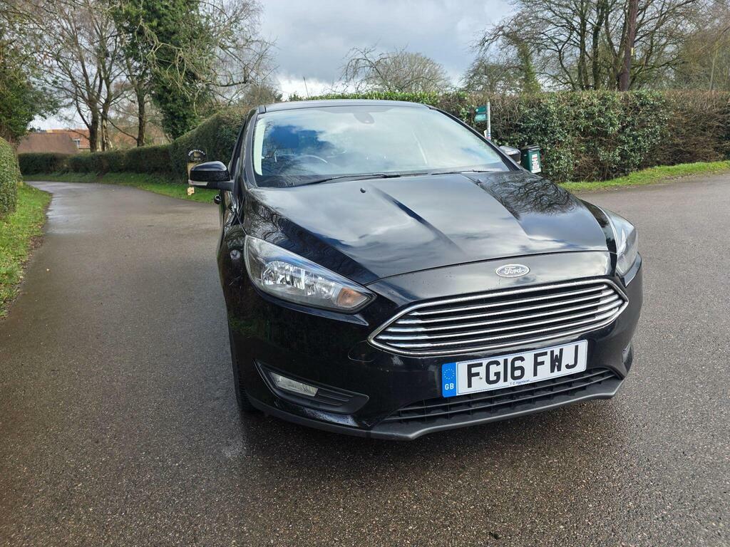 Ford Focus 1.0T Ecoboost Zetec Euro 6 S S FG16FWJ Black #3