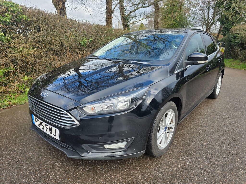 Ford Focus 1.0T Ecoboost Zetec Euro 6 S S FG16FWJ Black #4