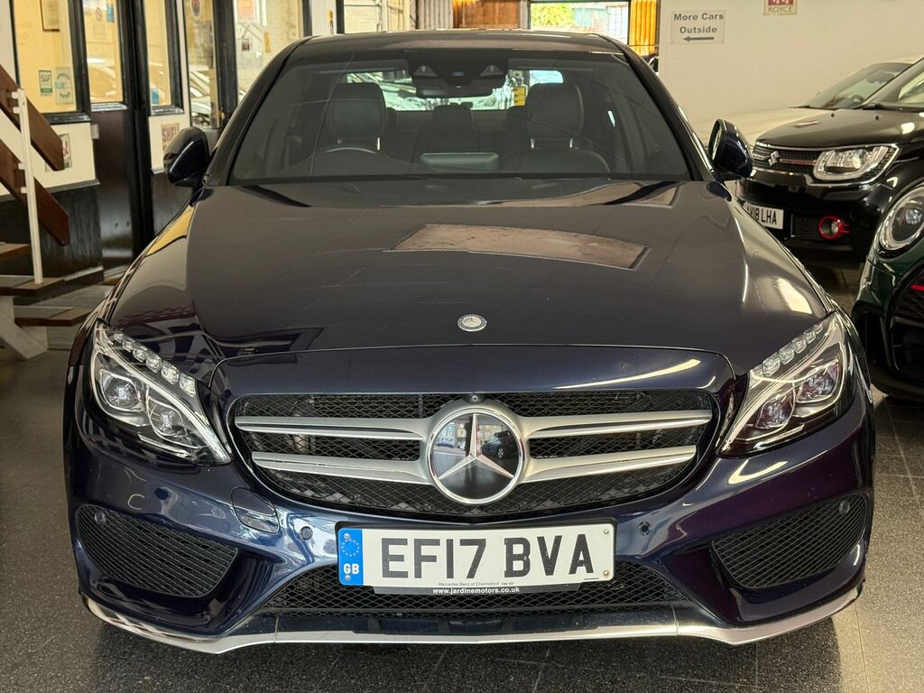 Mercedes-Benz C Class 2.0 C200 Amg Line Premium Plus Saloon EF17BVA Blue #5