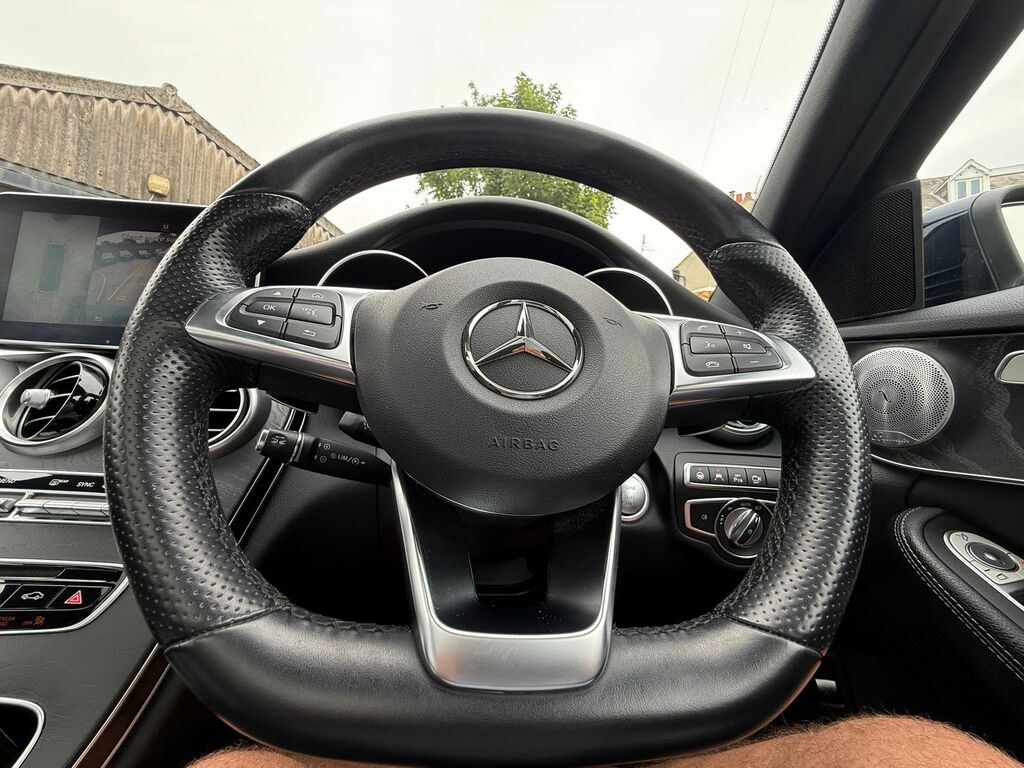 Mercedes-Benz C Class 2.0 C200 Amg Line Premium Plus Saloon EF17BVA Blue #3