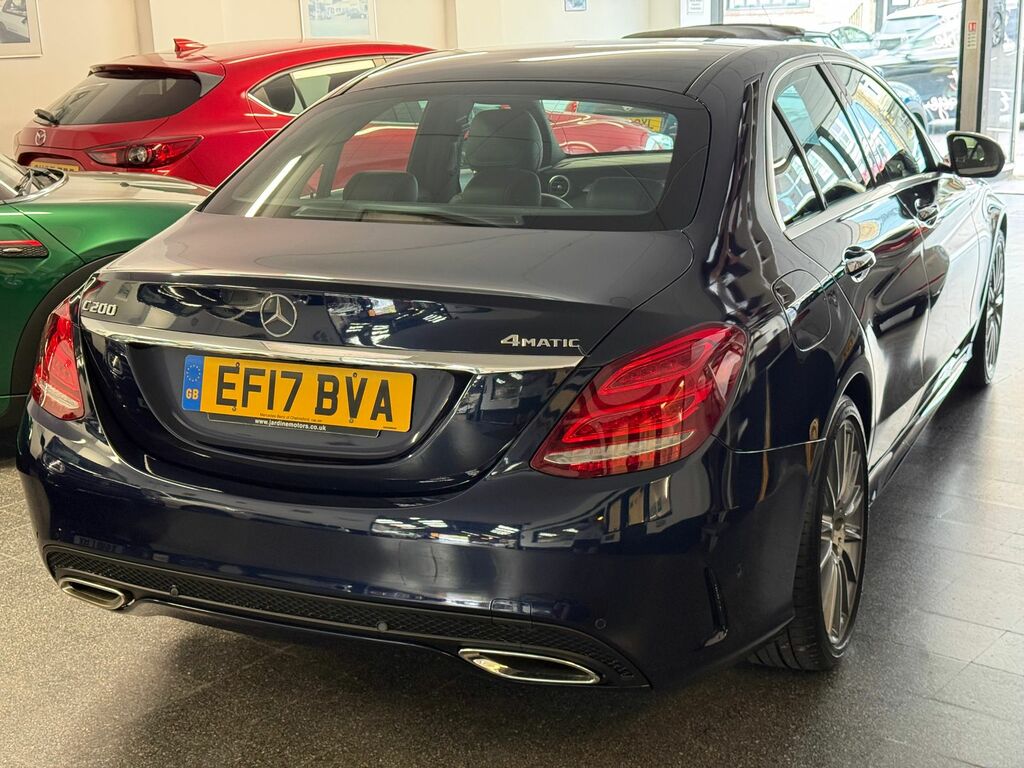 Mercedes-Benz C Class 2.0 C200 Amg Line Premium Plus Saloon EF17BVA Blue #6