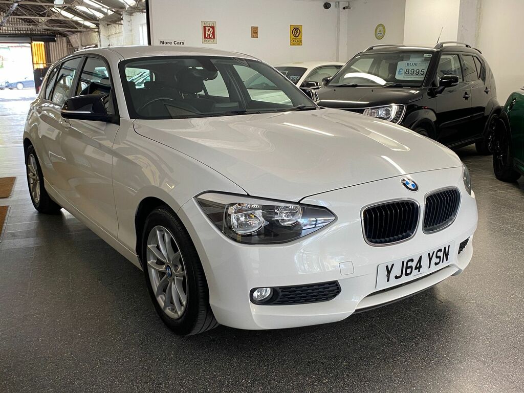 BMW 1 Series 1.6 116D Ed Efficientdynamics Hatchback White #6