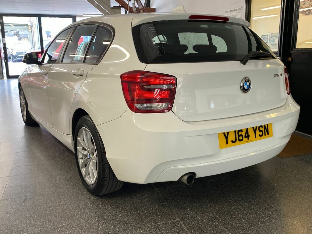 BMW 1 Series 1.6 116D Ed Efficientdynamics Hatchback White #2