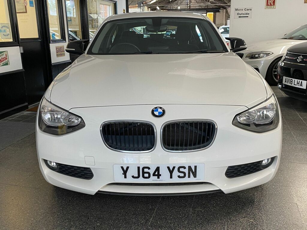 BMW 1 Series 1.6 116D Ed Efficientdynamics Hatchback White #5