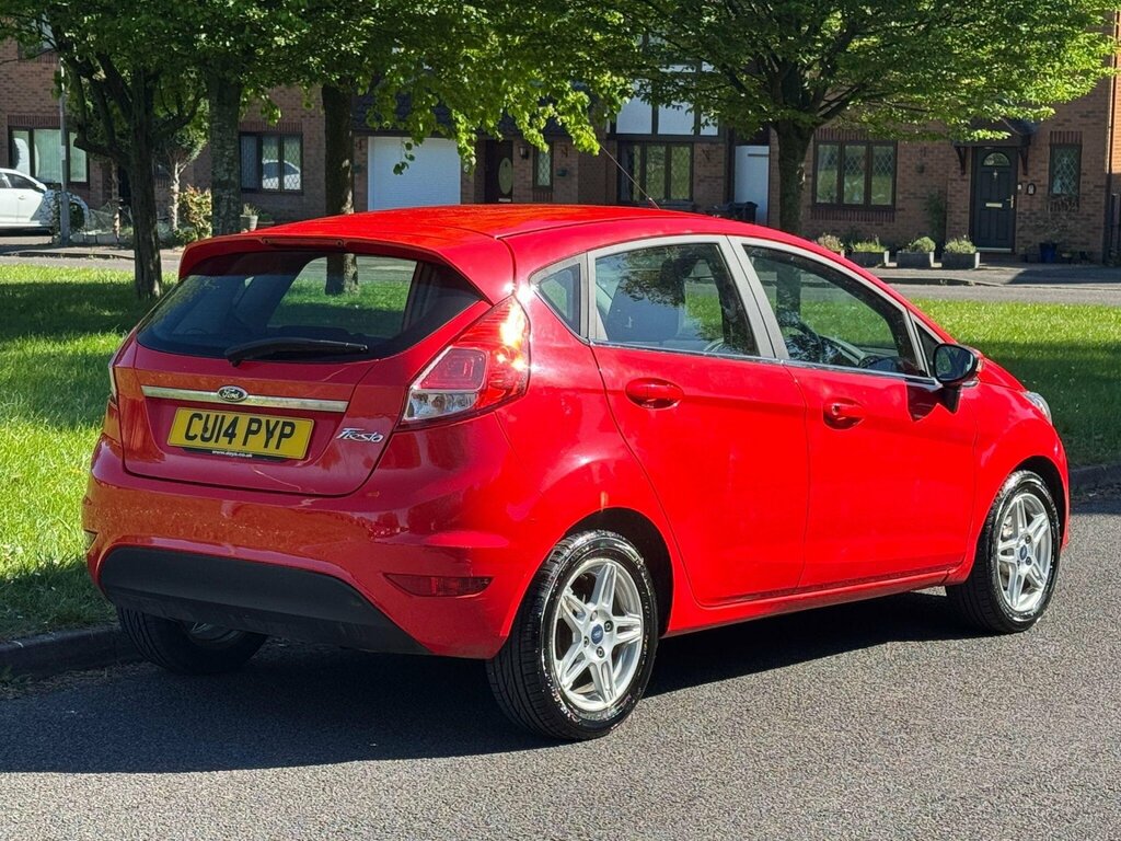 Ford Fiesta 1.25 Zetec Euro 5 CU14PYP Red #4