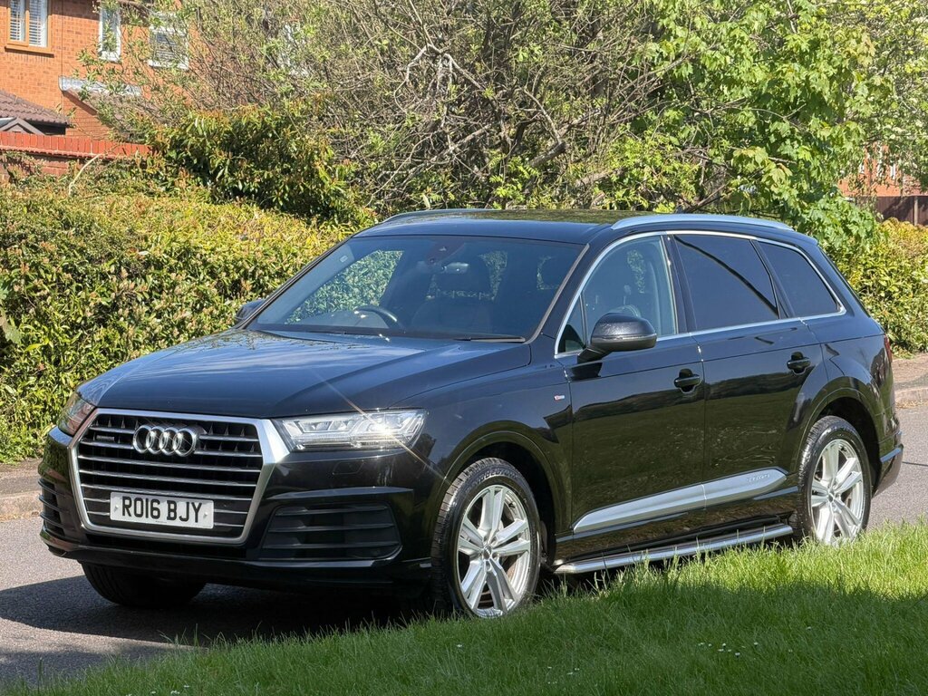 Audi Q7 3.0 Tdi V6 S Line Tiptronic Quattro Euro 6 Ss 5 RO16BJY Black #2