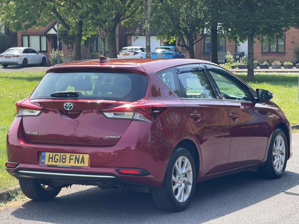 Toyota Auris 1.8 Vvt-h Icon Tech Cvt Euro 6 Ss HG18FNA Red #6