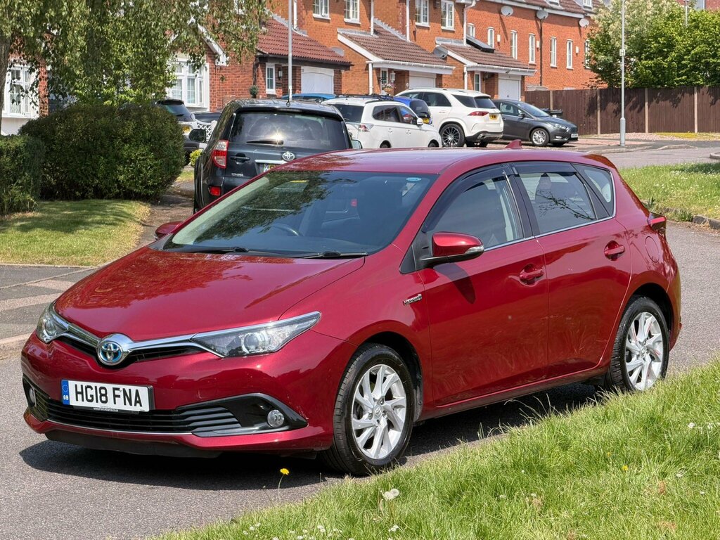 Toyota Auris 1.8 Vvt-h Icon Tech Cvt Euro 6 Ss HG18FNA Red #2