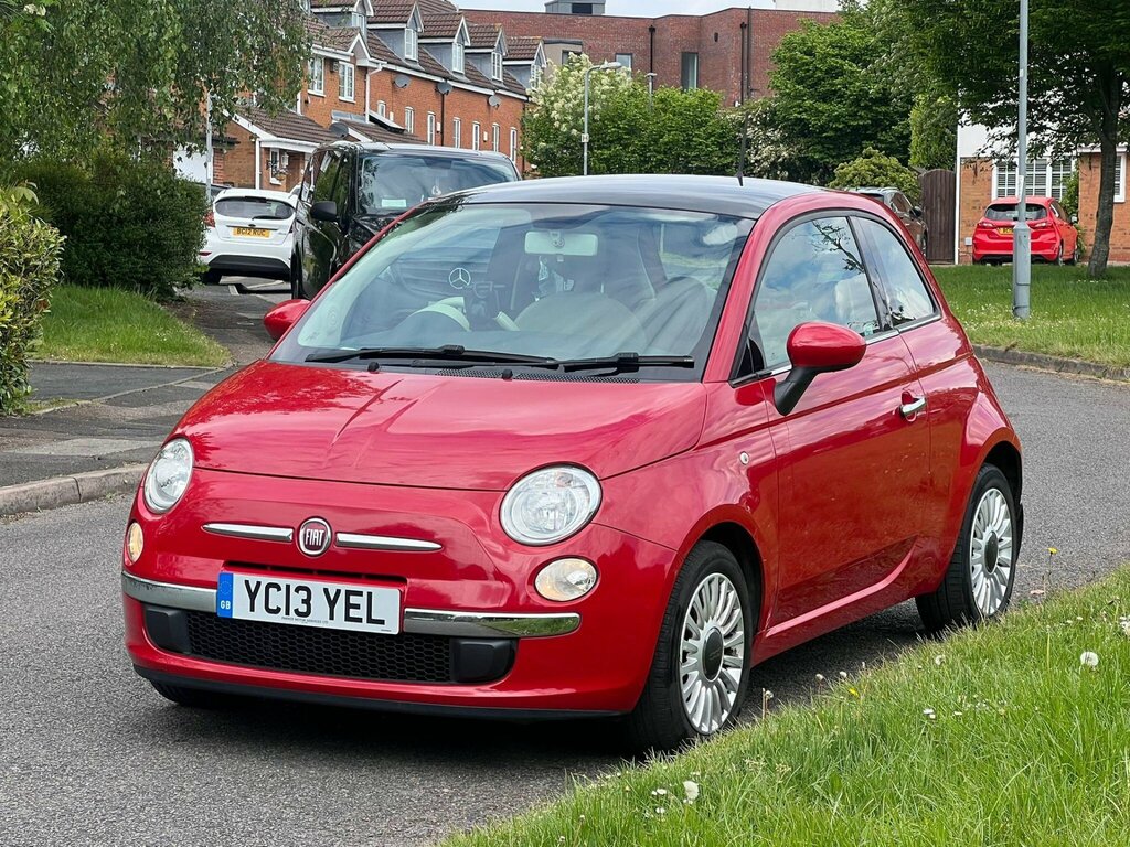 Fiat 500 1.2 Lounge Euro 4 YC13YEL Red #2