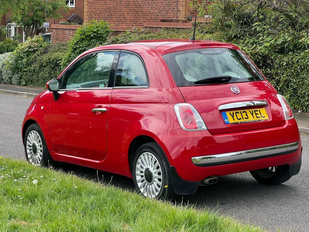 Fiat 500 1.2 Lounge Euro 4 YC13YEL Red #5