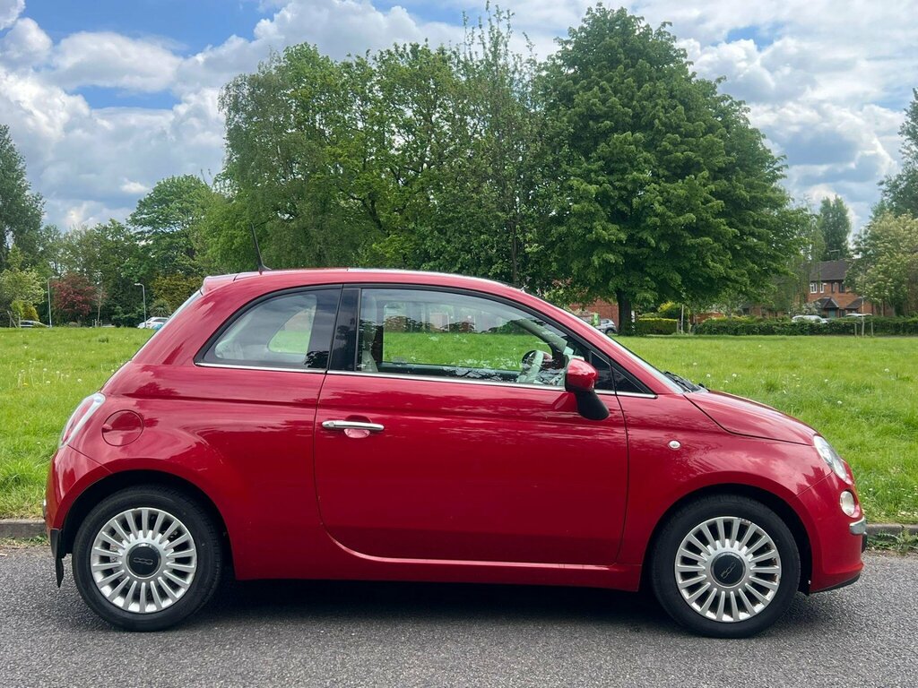 Fiat 500 1.2 Lounge Euro 4 YC13YEL Red #3