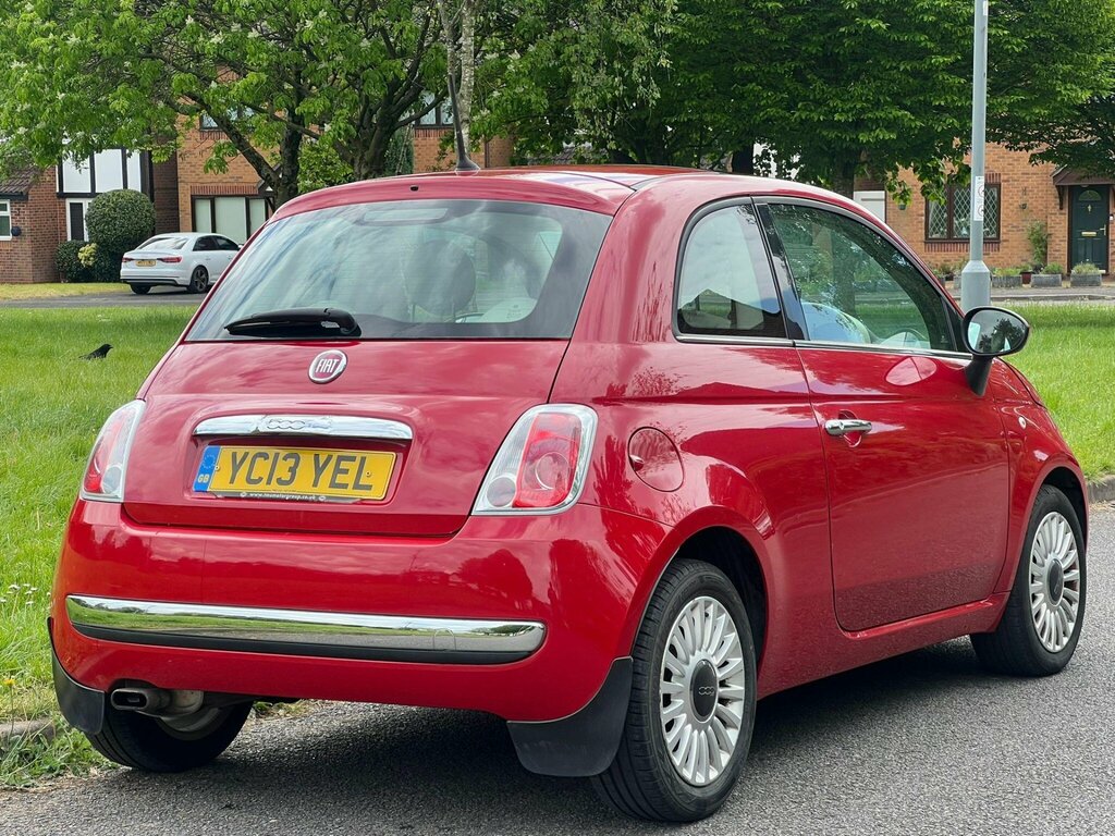 Fiat 500 1.2 Lounge Euro 4 YC13YEL Red #6