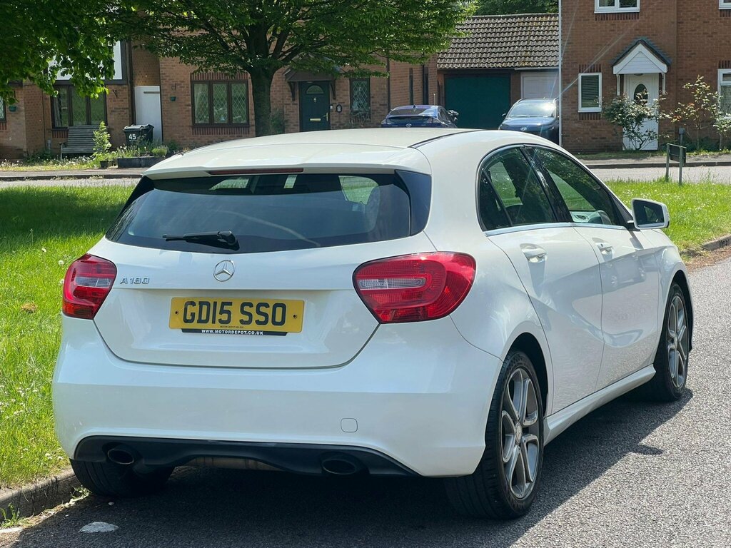 Mercedes-Benz A Class 1.6 A180 Sport Euro 6 Ss GD15SSO White #6