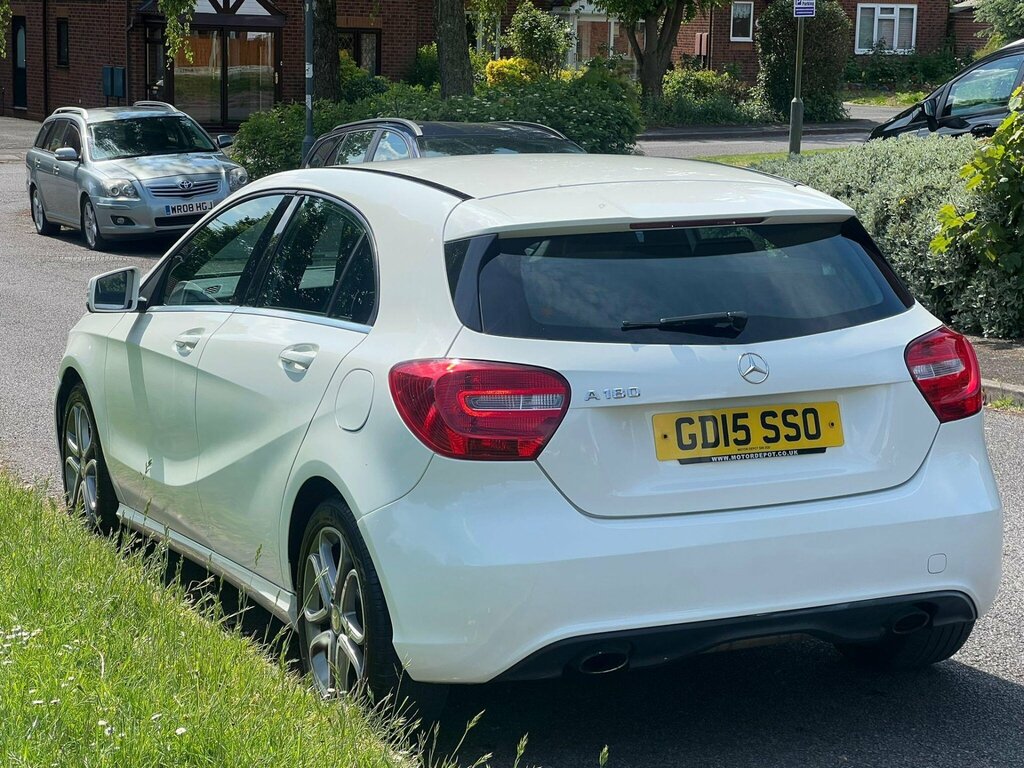 Mercedes-Benz A Class 1.6 A180 Sport Euro 6 Ss GD15SSO White #5