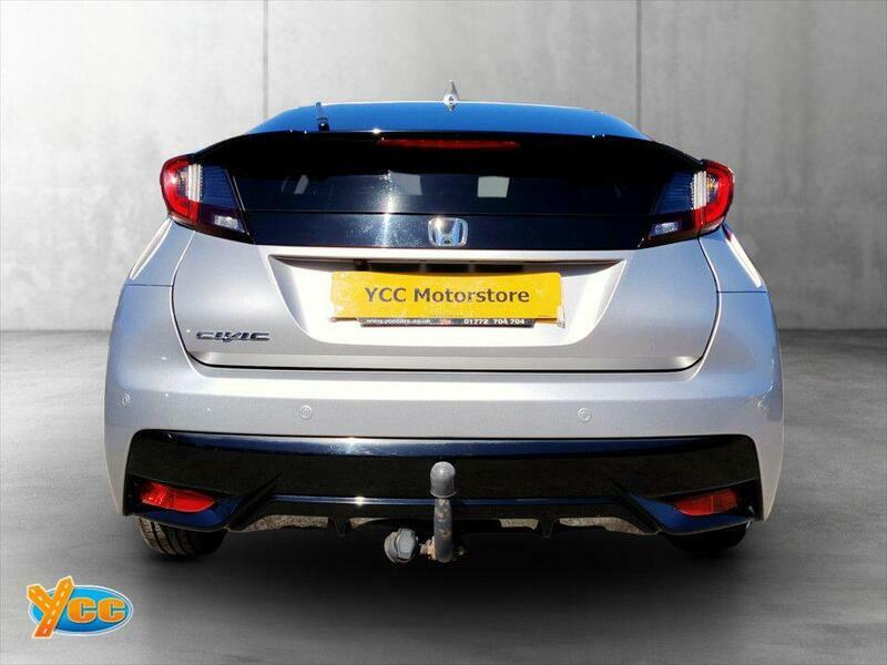 Honda Civic 1.6 I-dtec Se Plus Navi Hatchback Man YR17UBP Silver #6