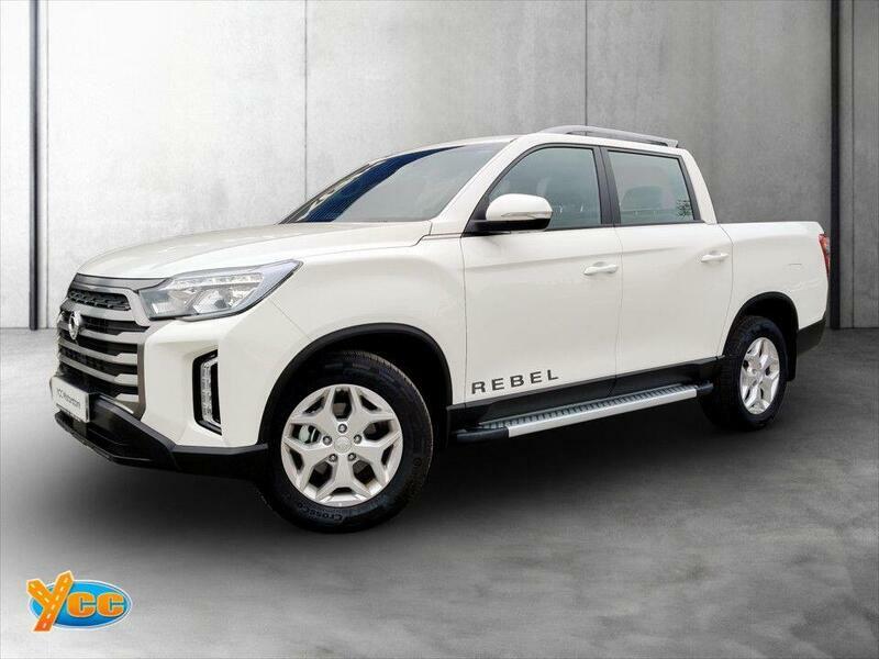 SsangYong Musso 2.2D Rebel Pickup Double Cab 4Wd E PO26VFU White #3