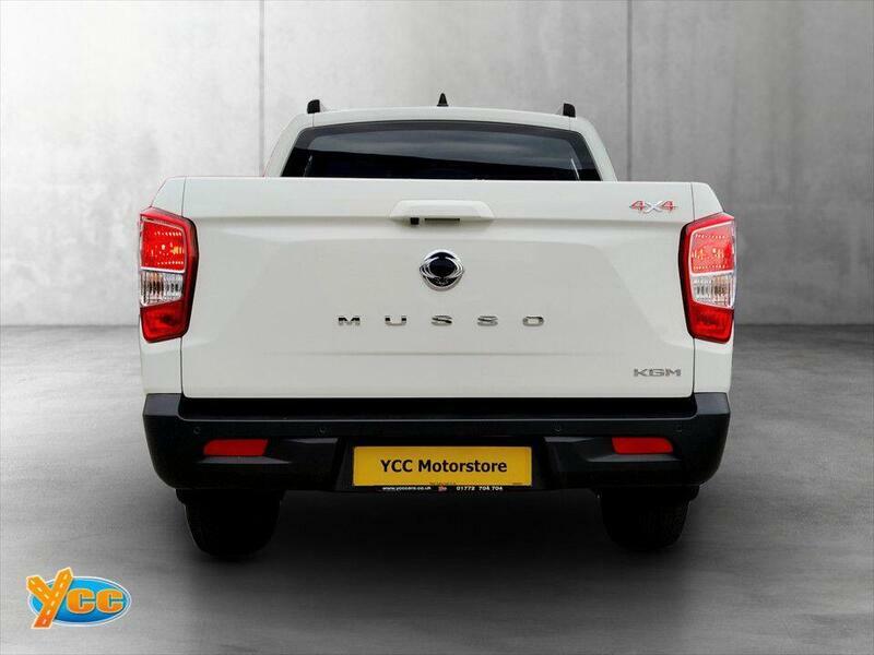 SsangYong Musso 2.2D Rebel Pickup Double Cab 4Wd E PO26VFU White #6