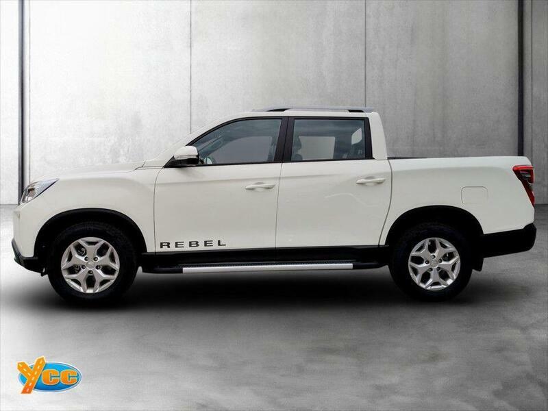 SsangYong Musso 2.2D Rebel Pickup Double Cab 4Wd E PO26VFU White #4